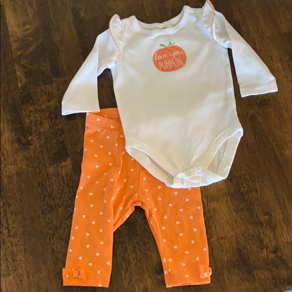 Gymboree Pumpkin Set